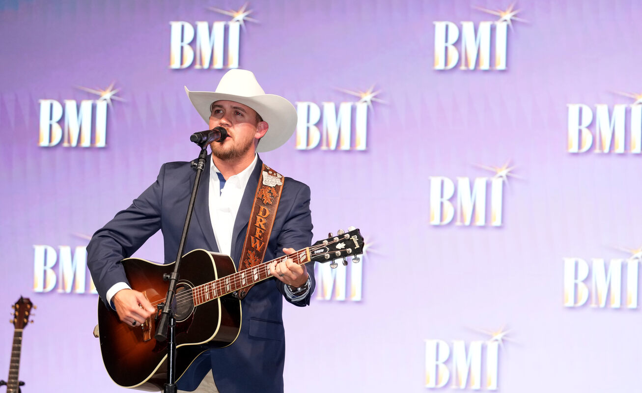 Drew Parker gave a special rendition of his powerful song 