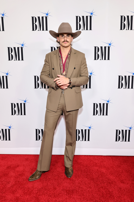 Tucker Wetmore attends the 2025 BMI Country Awards at BMI on November 18, 2025 in Nashville, Tennessee. (Photo by Emma McIntyre/Getty Images for BMI)
