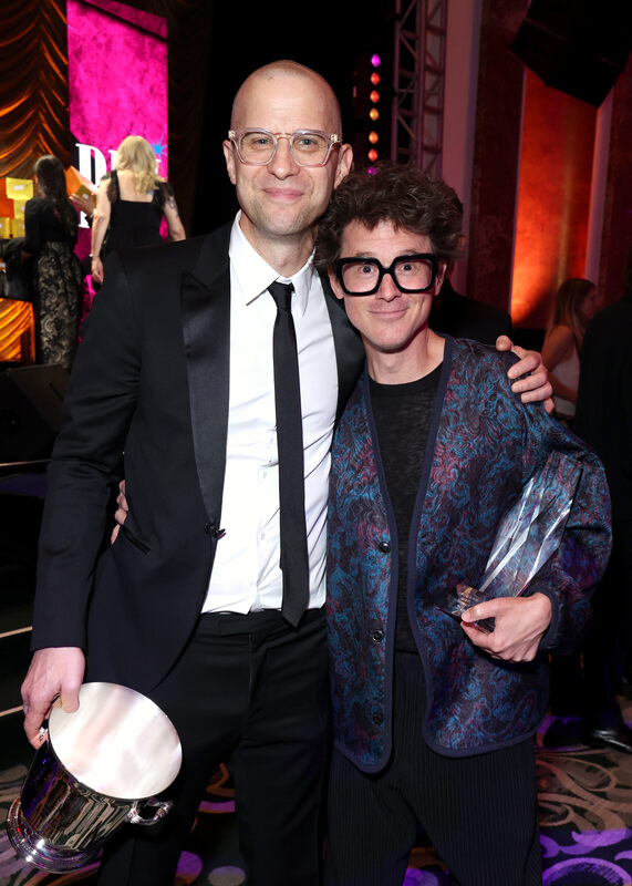 Theodore Shapiro, winner of the BMI Icon Award, and Ryan Lott, winner of the BMI Award for 