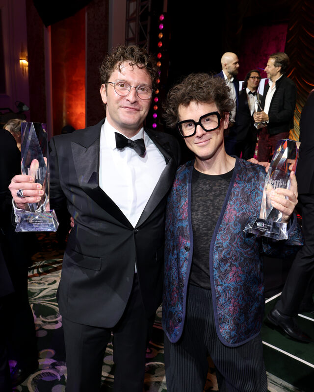 (L-R) Thomas Schraeder, winner of the BMI Award for 
