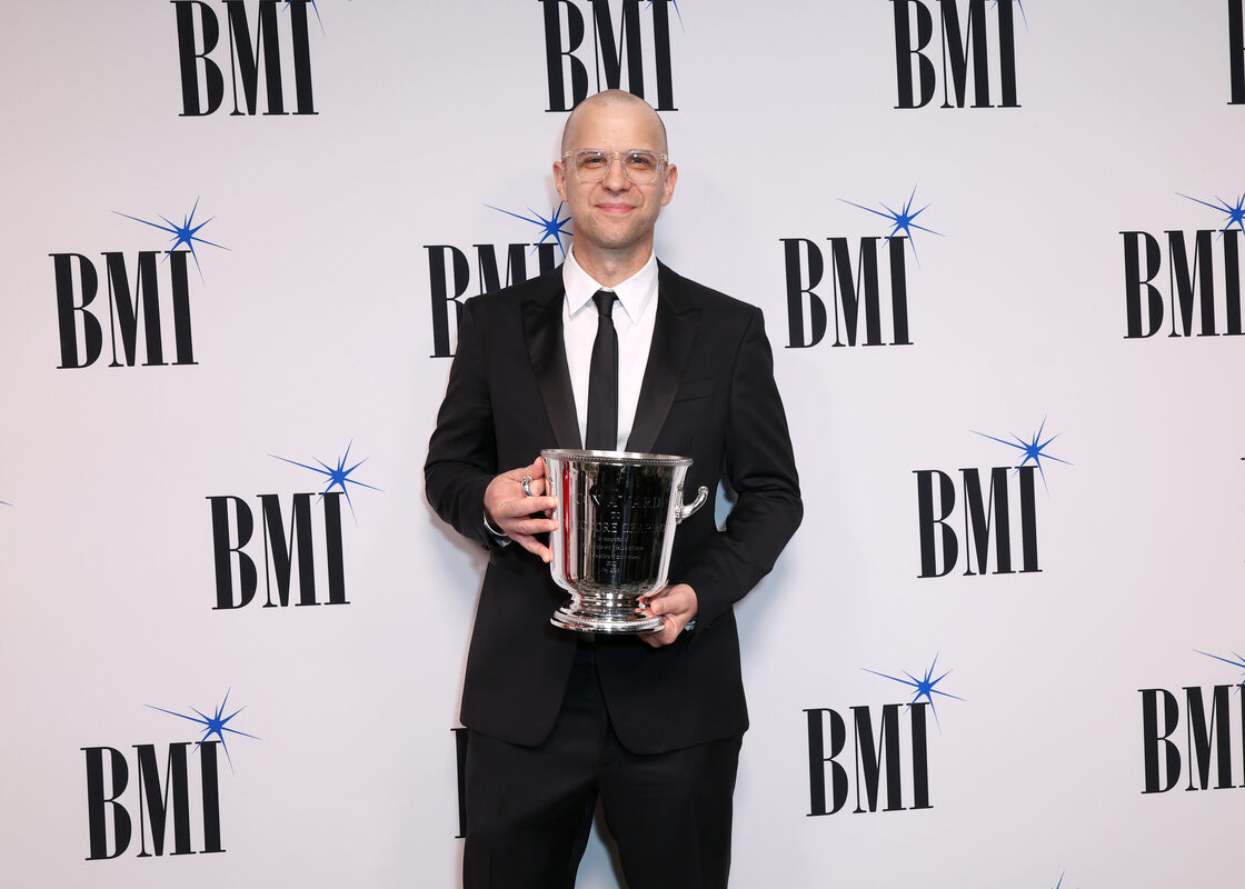 Honoree Theodore Shapiro, recipient of the BMI Icon Award, attends the 2026 BMI Film, TV & Visual Media Awards at Beverly Wilshire, A Four Seasons Hotel on May 13, 2026 in Beverly Hills, California. (Photo by JC Olivera/Getty Images for BMI)