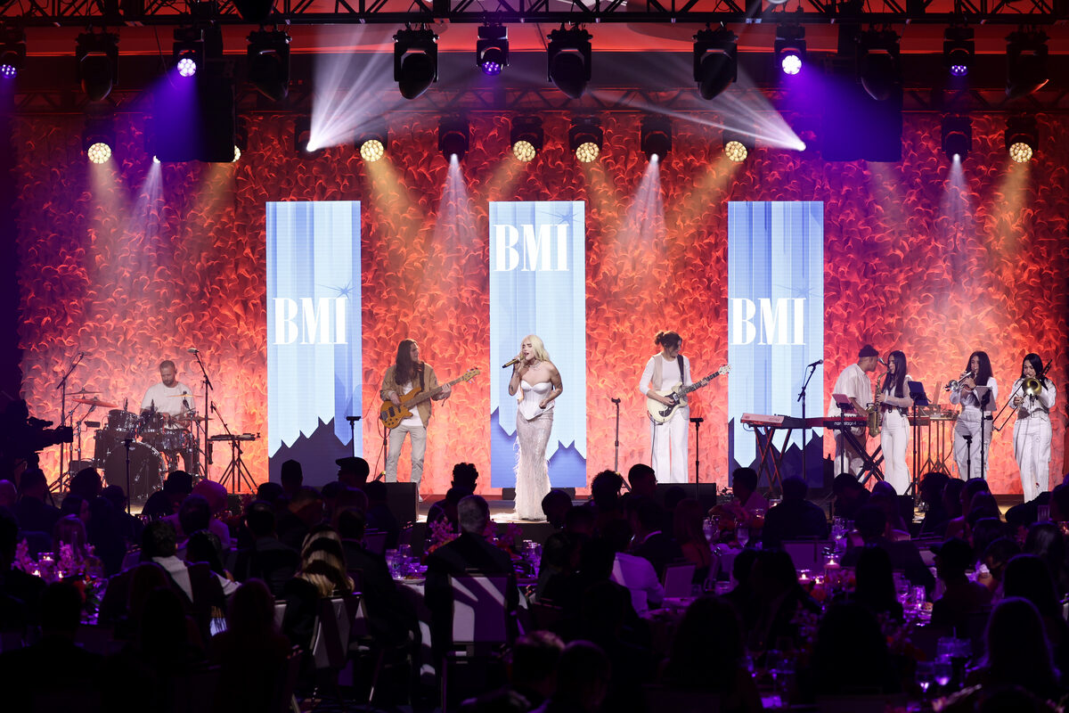 Elena Rose performs during the 2026 BMI Latin Awards on March 19, 2026 in Miami, Florida. (Photo by John Parra/Getty Images)