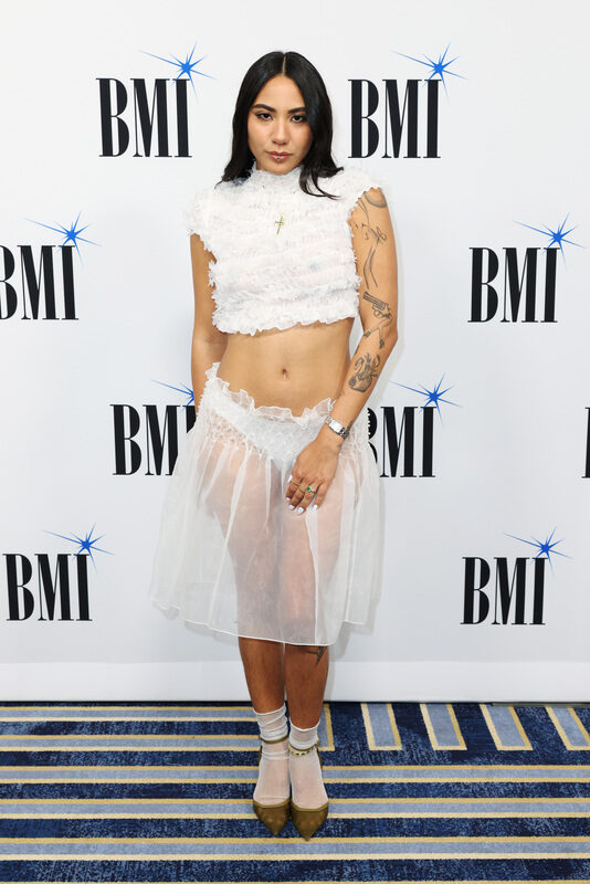 RaiNao attends the 2026 BMI Latin Awards on March 19, 2026 in Miami, Florida. (Photo by Alexander Tamargo/Getty Images)