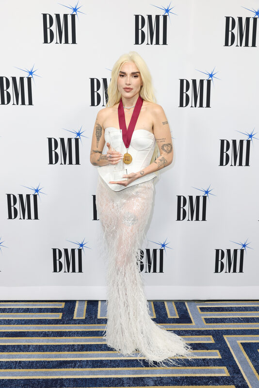 Elena Rose attends the 2026 BMI Latin Awards on March 19, 2026 in Miami, Florida. (Photo by Alexander Tamargo/Getty Images)