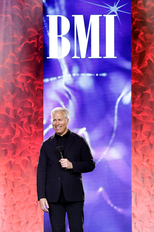 Mike Steinberg, BMI Executive Vice President, Chief Revenue & Creative Officer speaks on stage during the 2026 BMI Latin Awards on March 19, 2026 in Miami, Florida. (Photo by John Parra/Getty Images)