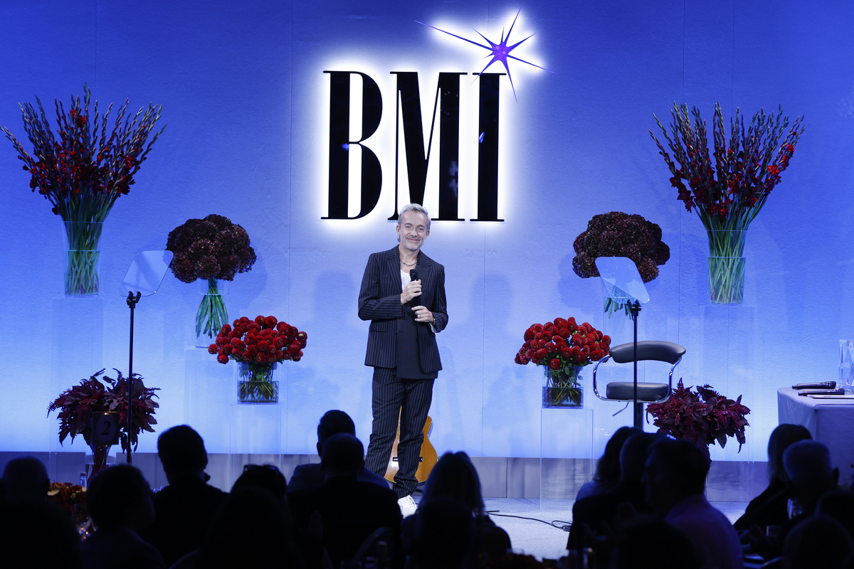Fraser T. Smith onstage during the 2025 BMI London Awards at The Dorchester on September 29, 2025 in London, England. (Photo by John Phillips/Getty Images for BMI)
