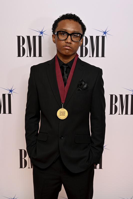 Macshooter attends the 2025 BMI London Awards at The Dorchester on September 29, 2025 in London, England. (Photo by Jeff Spicer/Getty Images for BMI)
