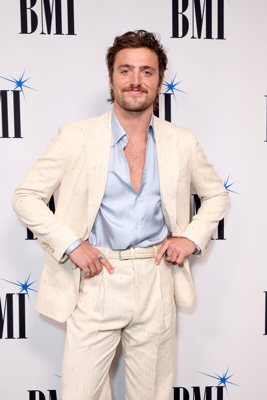 Benson Boone attends the 2026 BMI Pop Awards at Beverly Wilshire, A Four Seasons Hotel on May 12, 2026 in Beverly Hills, California.  (Photo by JC Olivera/Getty Images for BMI)