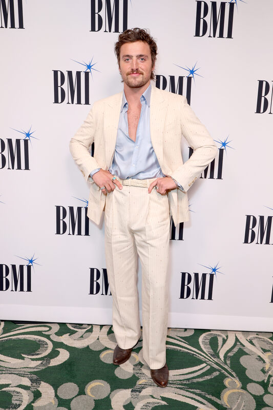 Benson Boone attends the 2026 BMI Pop Awards at Beverly Wilshire, A Four Seasons Hotel on May 12, 2026 in Beverly Hills, California.  (Photo by JC Olivera/Getty Images for BMI)