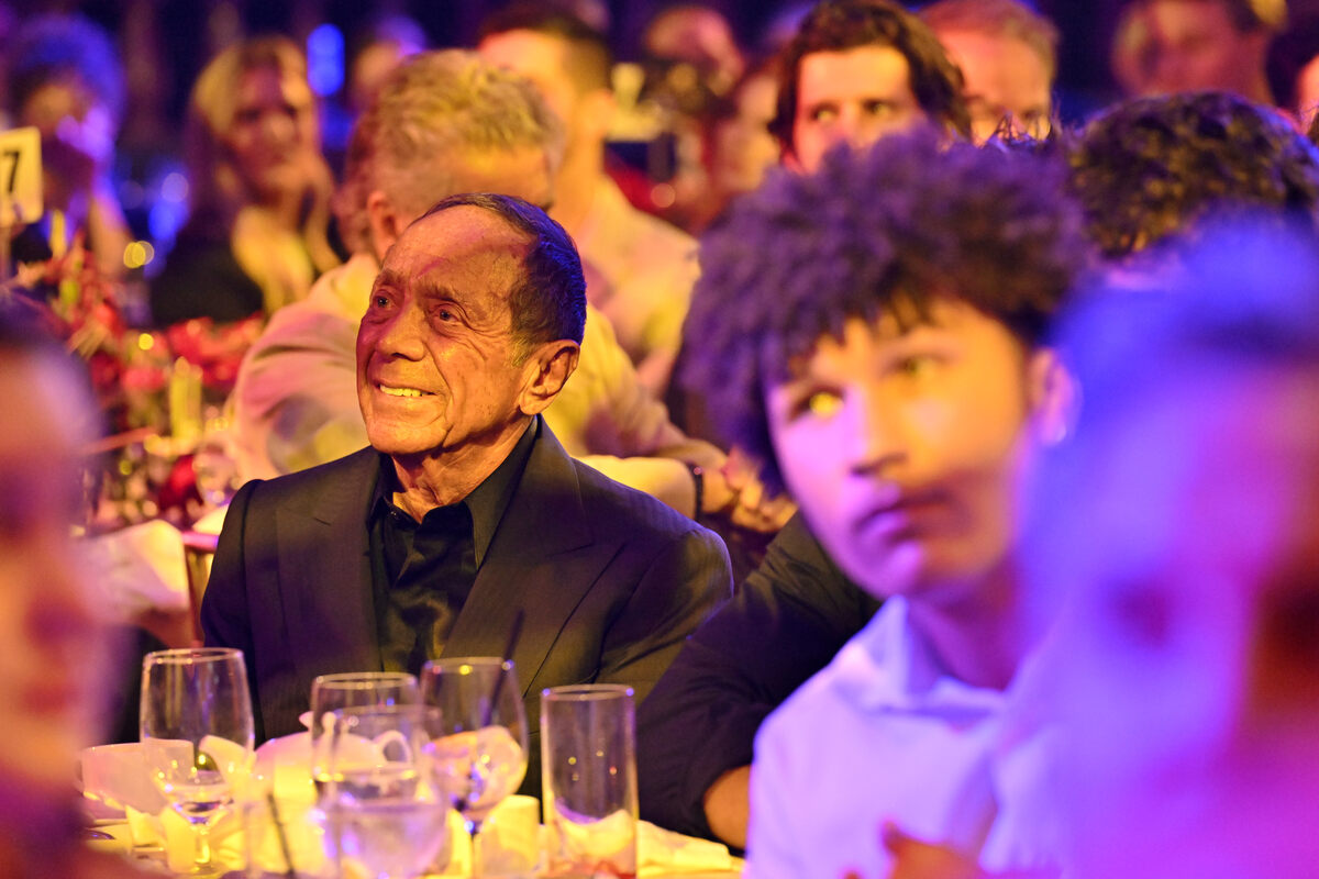 Honoree Paul Anka (C) attends the 2026 BMI Pop Awards at Beverly Wilshire, A Four Seasons Hotel on May 12, 2026 in Beverly Hills, California.  (Photo by Lester Cohen/Getty Images for BMI)
