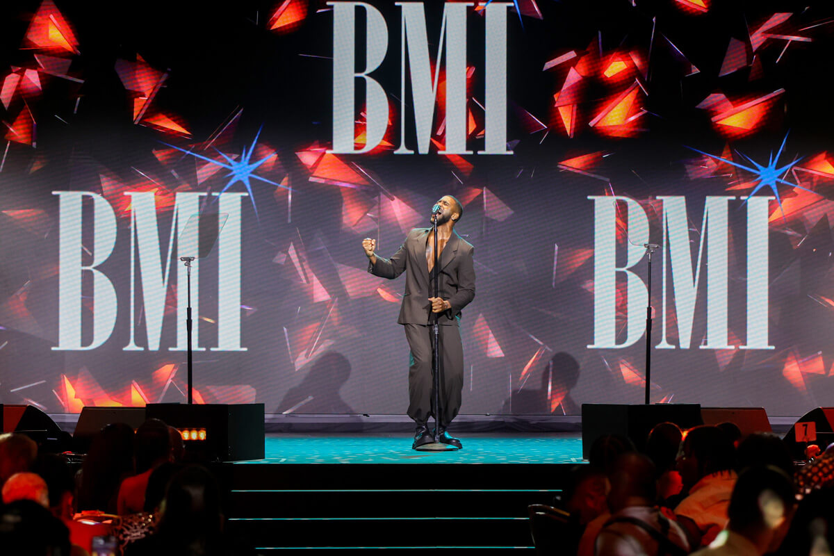 TA Thomas performs onstage during the 2025 BMI R&B/Hip-Hop Awards at Fairmont Century Plaza on August 28, 2025 in Los Angeles, California. (Photo by Arnold Turner/Getty Images for BMI)