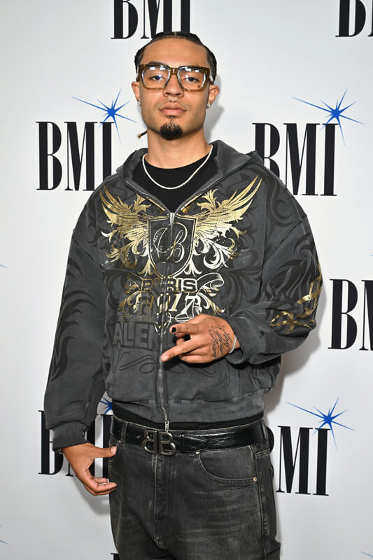 RIOTUSA attends the 2025 BMI R&B/Hip-Hop Awards at Fairmont Century Plaza on August 28, 2025 in Los Angeles, California.  (Photo by Lester Cohen/Getty Images for BMI)