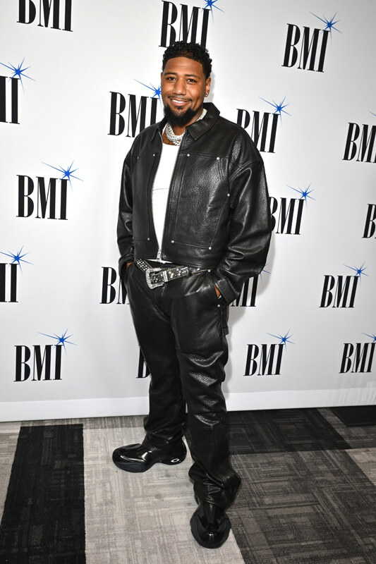 Derrick Milano attends the 2025 BMI R&B/Hip-Hop Awards at Fairmont Century Plaza on August 28, 2025 in Los Angeles, California.  (Photo by Lester Cohen/Getty Images for BMI)