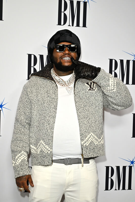 BossMan Dlow attends the 2025 BMI R&B/Hip-Hop Awards at Fairmont Century Plaza on August 28, 2025 in Los Angeles, California.  (Photo by Lester Cohen/Getty Images for BMI)