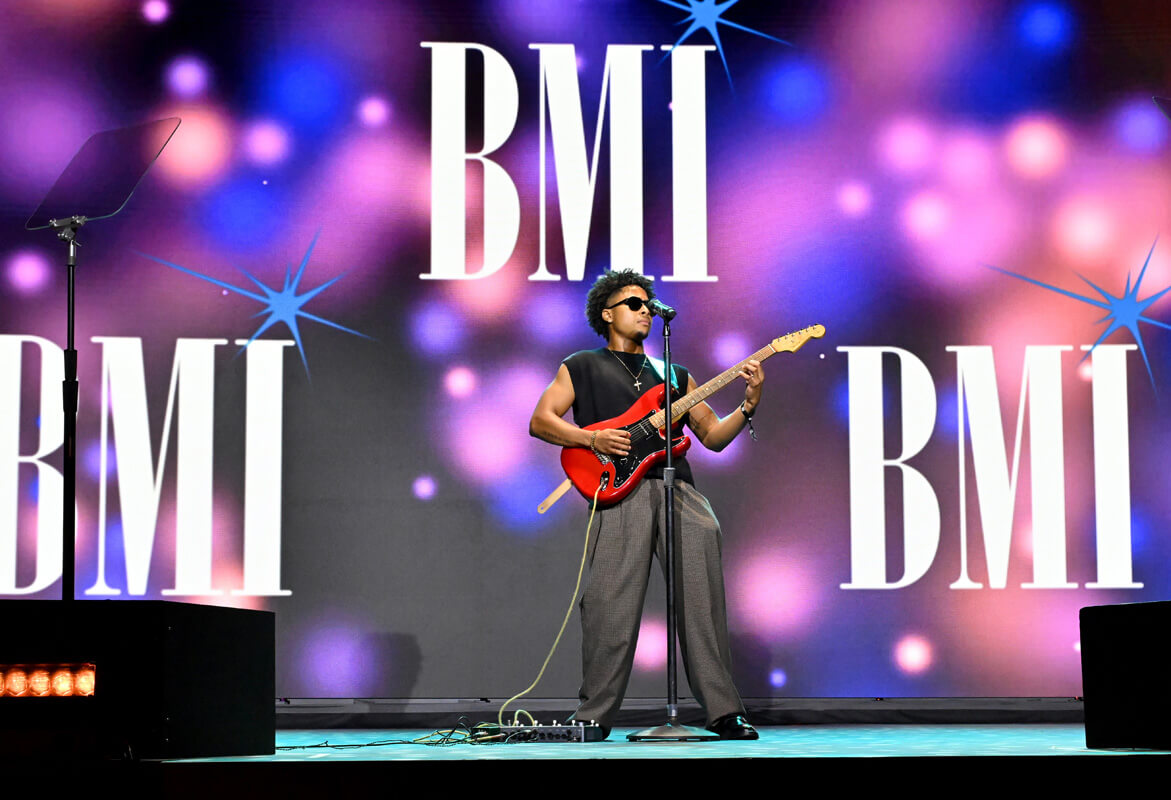 Eli Derby performs onstage during the 2025 BMI R&B/Hip-Hop Awards at Fairmont Century Plaza on August 28, 2025 in Los Angeles, California. (Photo by Lester Cohen/Getty Images for BMI)