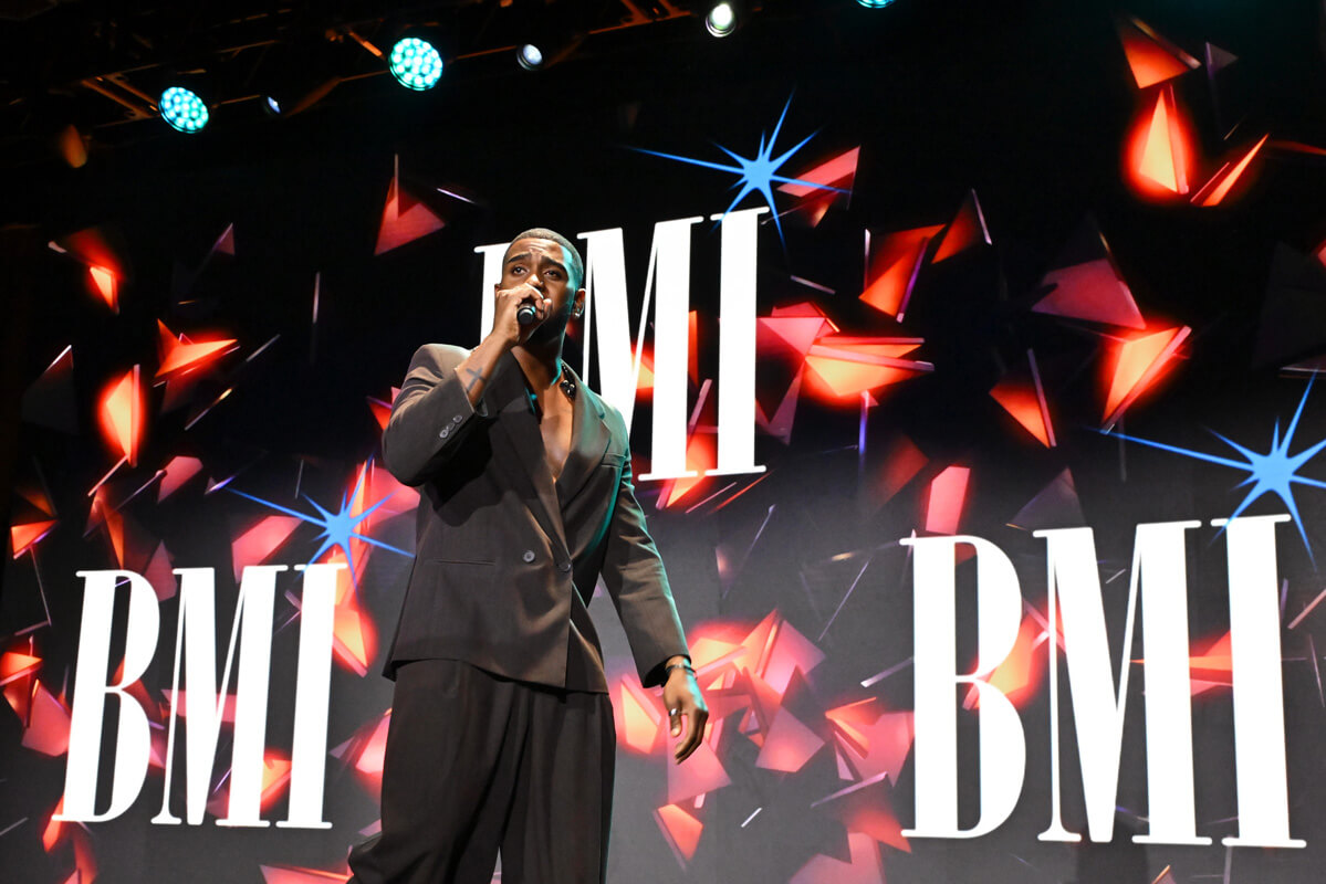 TA Thomas performs onstage during the 2025 BMI R&B/Hip-Hop Awards at Fairmont Century Plaza on August 28, 2025 in Los Angeles, California. (Photo by Lester Cohen/Getty Images for BMI)