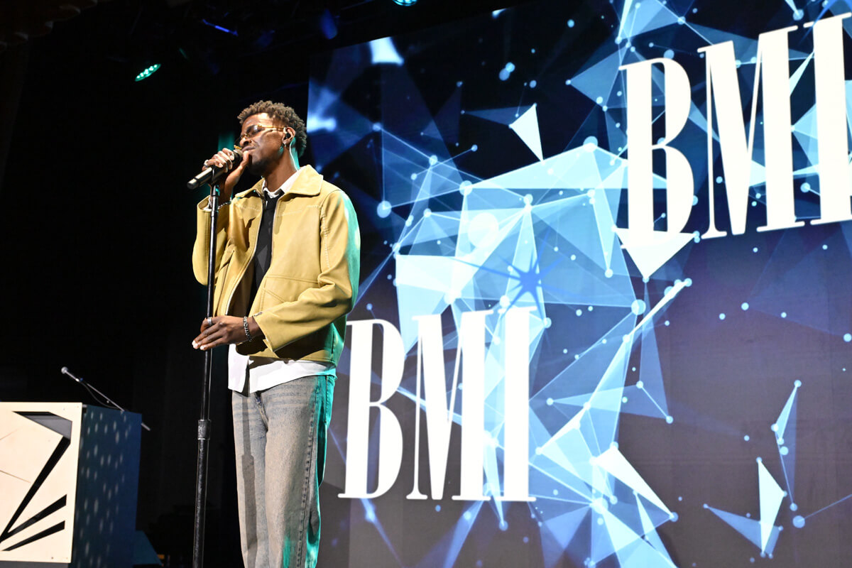Lekan performs onstage during the 2025 BMI R&B/Hip-Hop Awards at Fairmont Century Plaza on August 28, 2025 in Los Angeles, California. (Photo by Lester Cohen/Getty Images for BMI)
