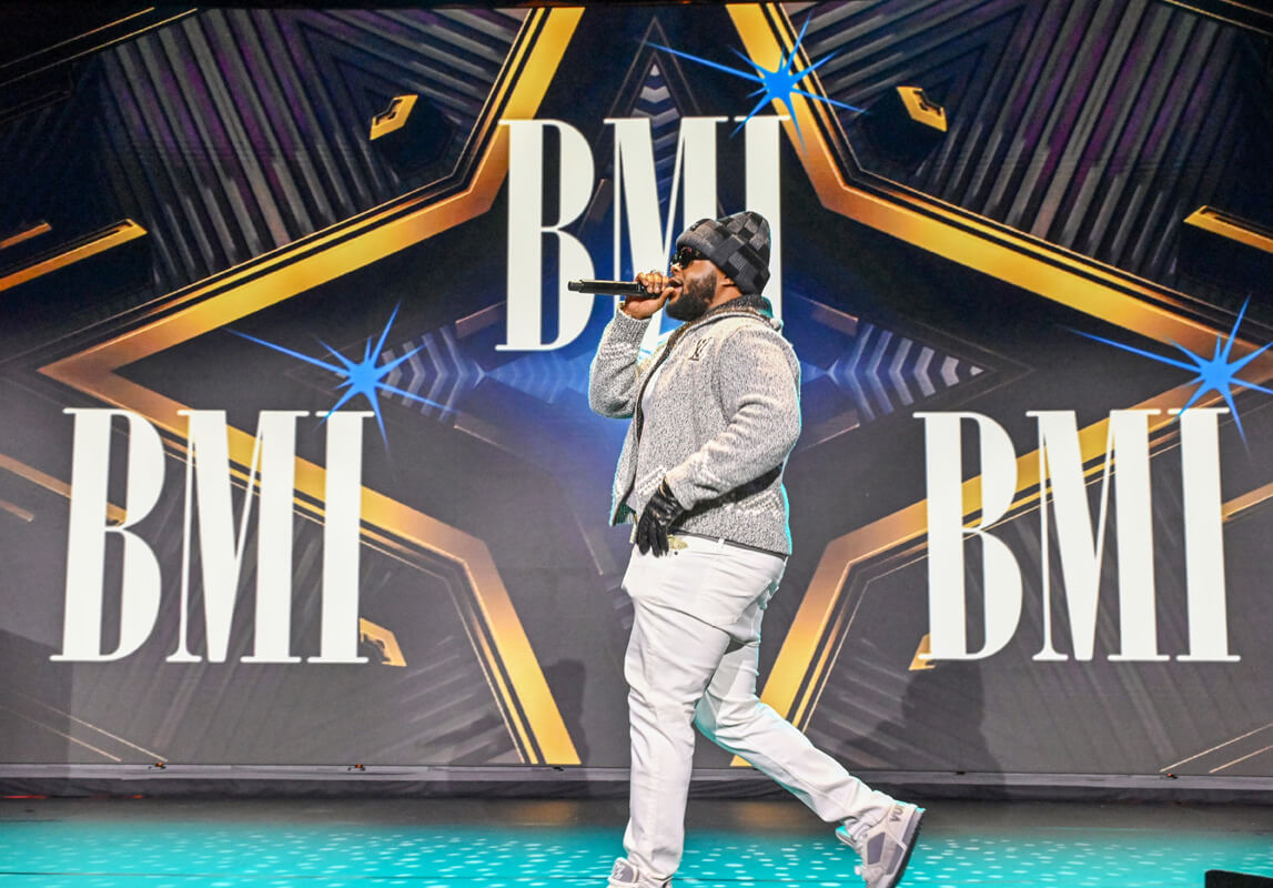 BossMan Dlow performs onstage during the 2025 BMI R&B/Hip-Hop Awards at Fairmont Century Plaza on August 28, 2025 in Los Angeles, California. (Photo by Lester Cohen/Getty Images for BMI)
