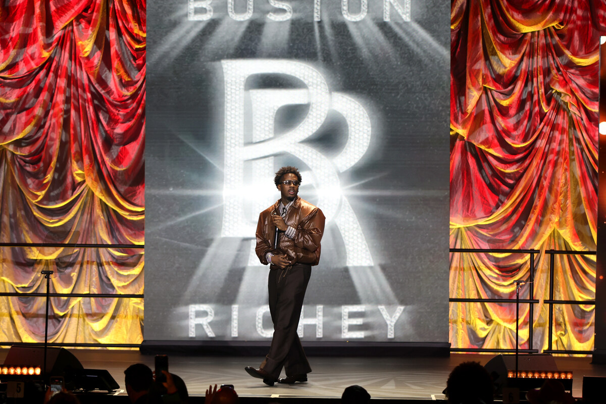 Real Boston Richey performs onstage during the 2026 BMI R&B/Hip-Hop Awards at Fairmont Century Plaza on August 26, 2026 in Los Angeles, California.  (Photo by Arnold Turner/Getty Images for BMI)