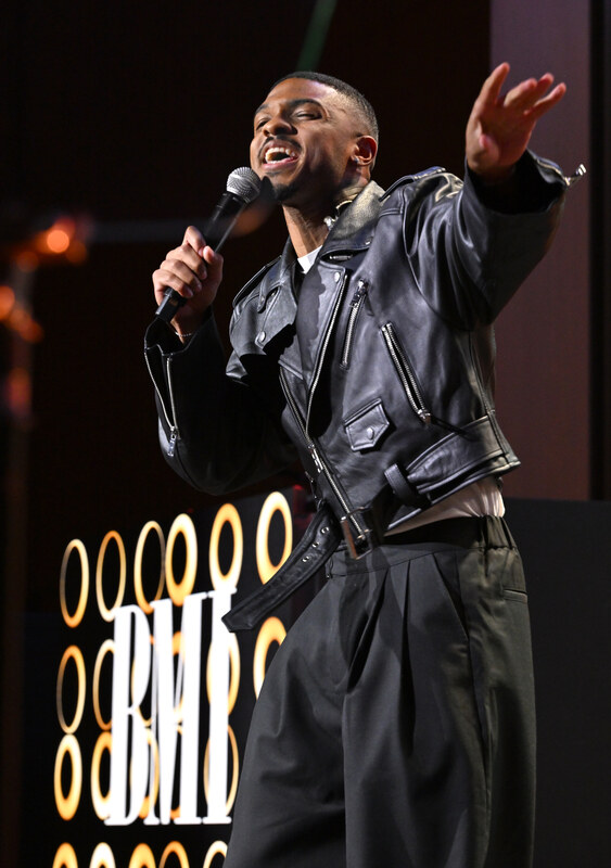 Tone Stith performs onstage during the 2026 BMI R&B/Hip-Hop Awards at Fairmont Century Plaza on August 26, 2026 in Los Angeles, California.  (Photo by Lester Cohen/Getty Images for BMI)