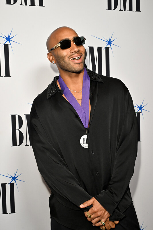 Bizzy Crook attends the 2026 BMI R&B/Hip-Hop Awards at Fairmont Century Plaza on August 26, 2026 in Los Angeles, California.  (Photo by Lester Cohen/Getty Images for BMI)