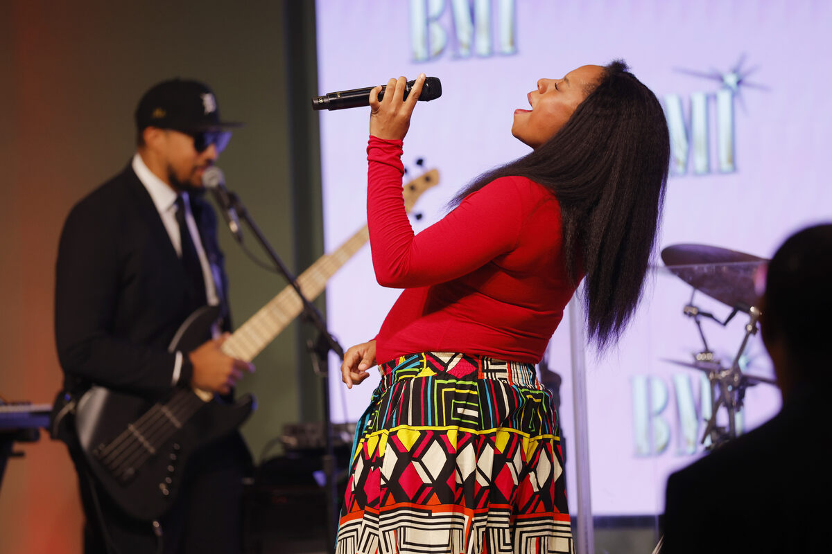 DOE performs onstage at the 2026 BMI Trailblazers of Gospel Music Awards at BMI on July 21, 2026 in Nashville, Tennessee. (Photo by Jason Kempin/Getty Images for BMI)