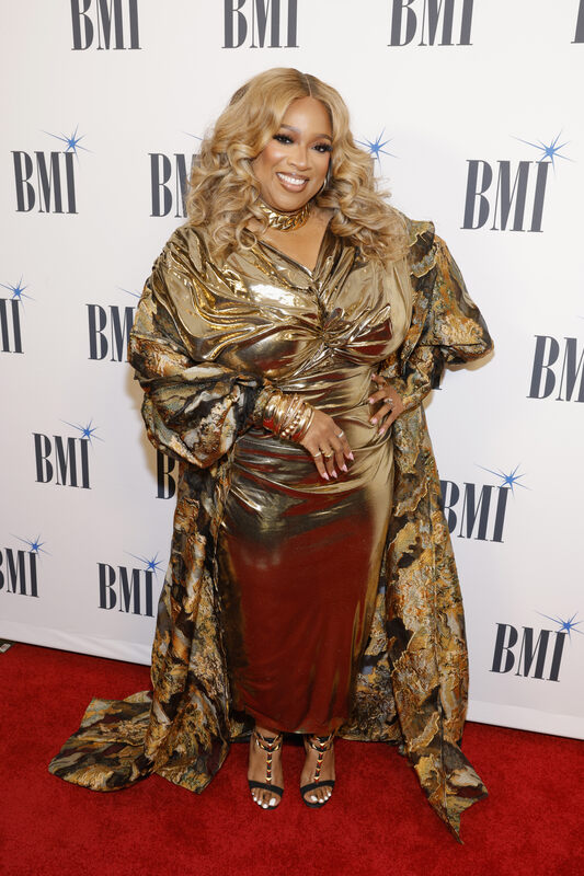 2026 BMI Impact Award recipient, Kierra Sheard attends the 2026 BMI Trailblazers of Gospel Music Awards at BMI on July 21, 2026 in Nashville, Tennessee. (Photo by Jason Kempin/Getty Images for BMI)